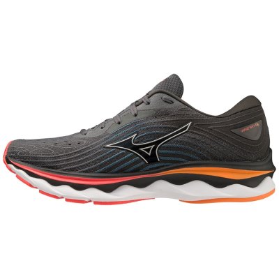 Zapatillas Para Correr Mizuno WAVE Sky 6 Hombre - Negros / Rojos - Chile M824XSDAUP